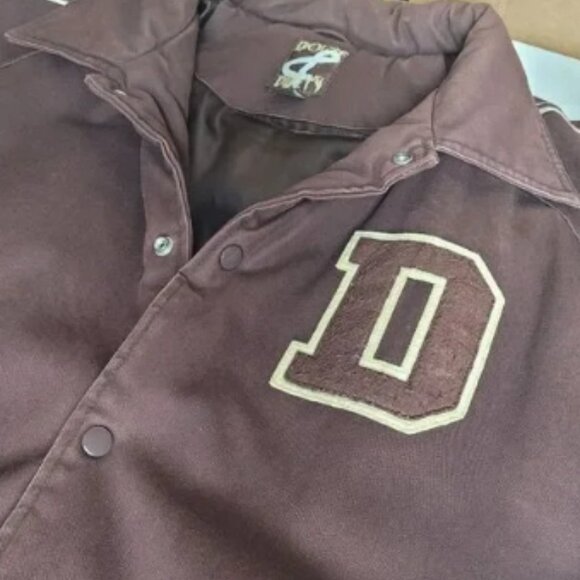 Vintage Down & Dirty DETROIT varsity Jacket Size 2XL - Picture 3 of 5